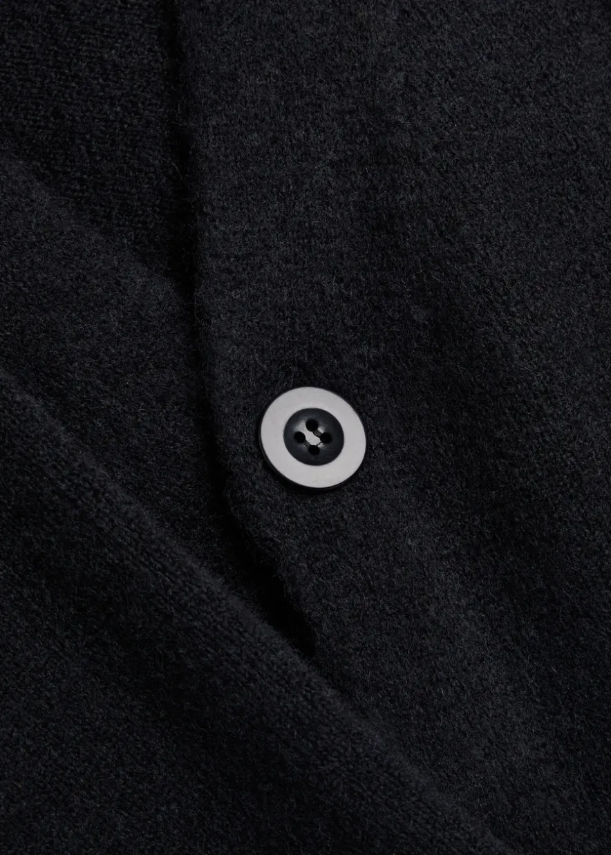Wool-blend cardigan