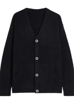 Wool-blend cardigan