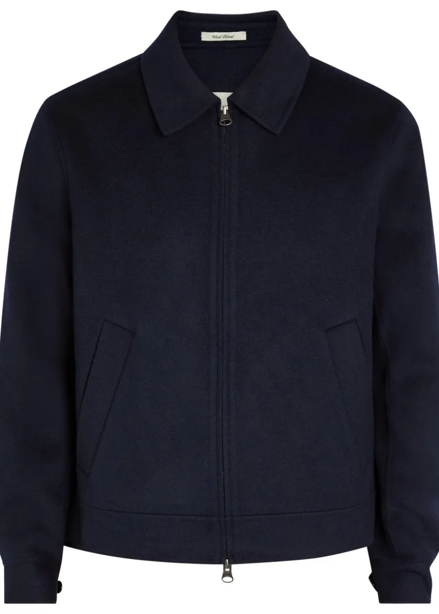 Wool-blend jacket