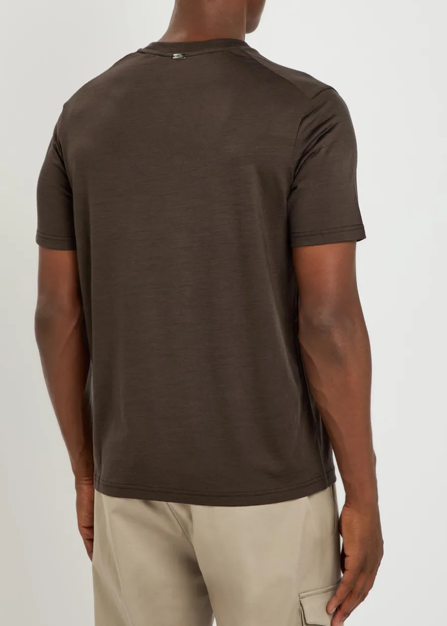 Wool-jersey T-shirt