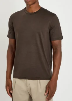 Wool-jersey T-shirt
