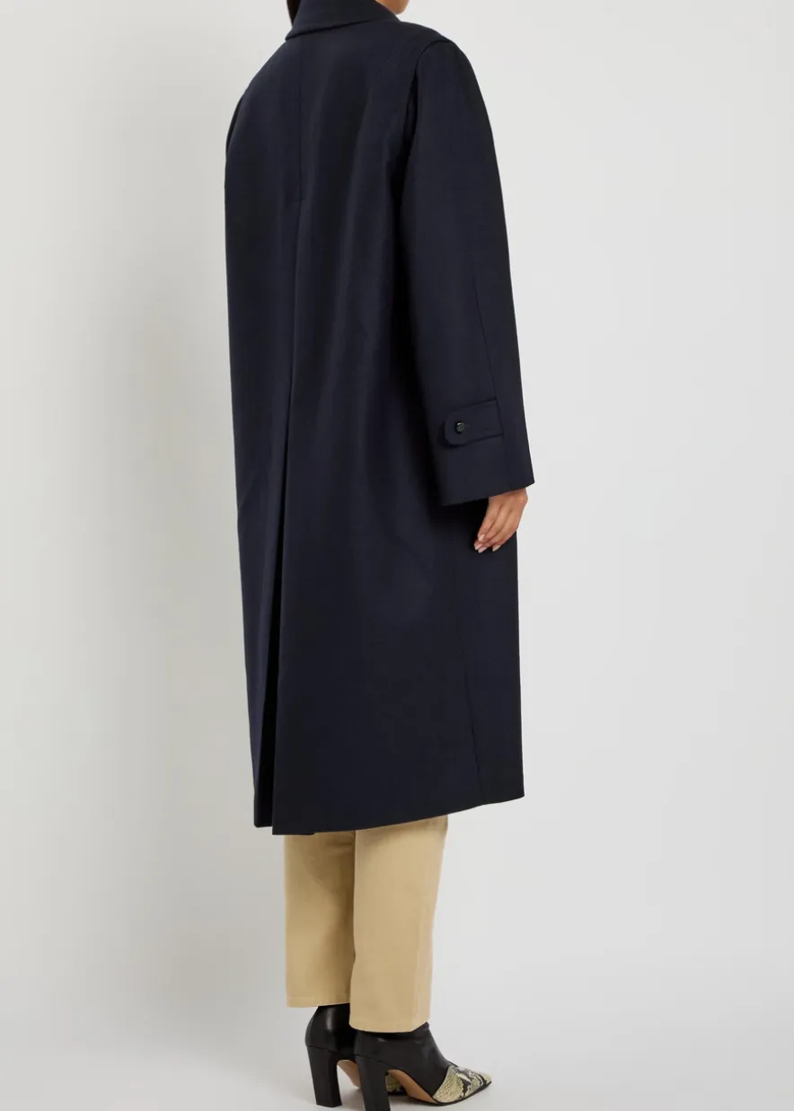 Woolly wool coat