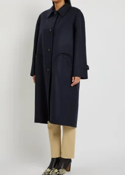 Woolly wool coat