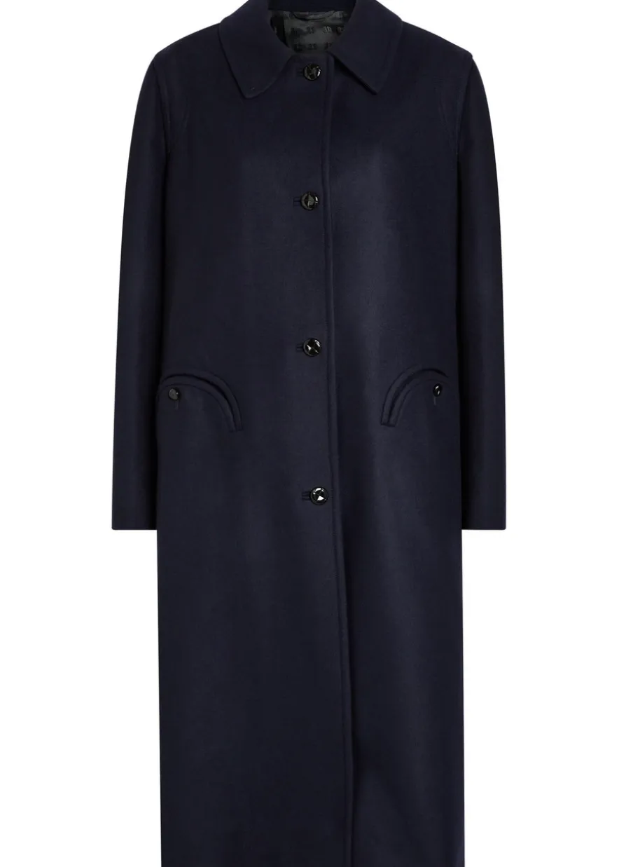 Woolly wool coat