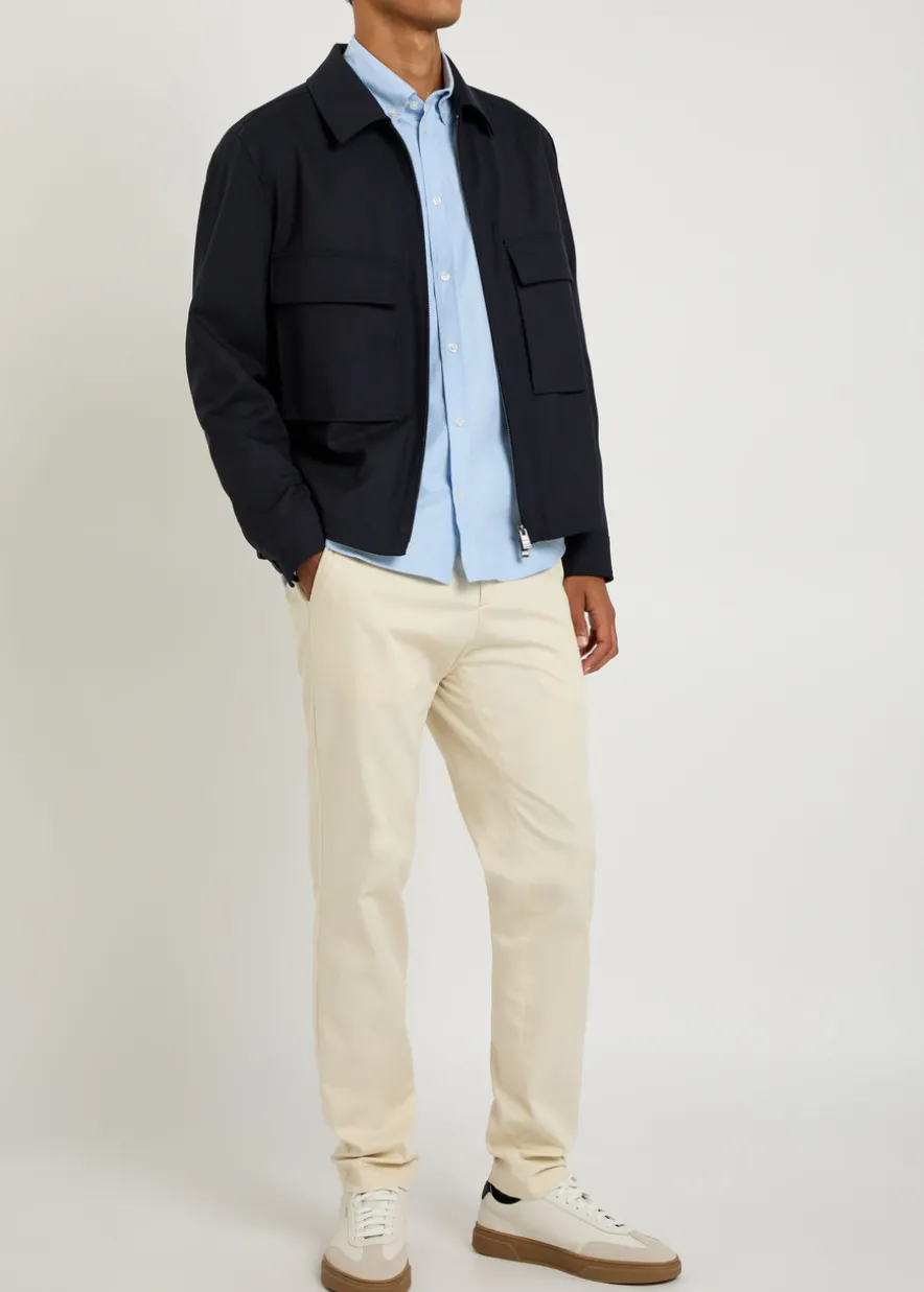 Wool overshirt