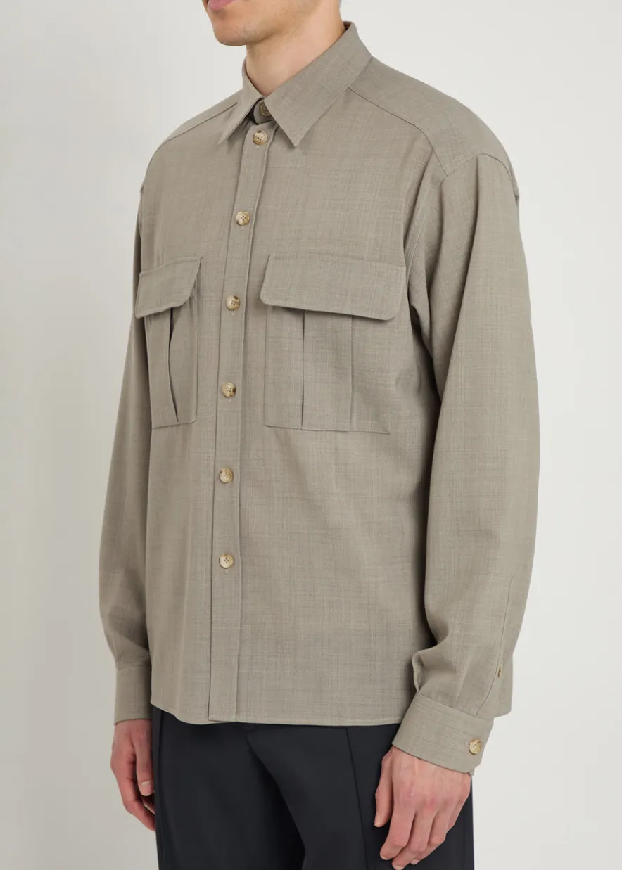 Wool shirt