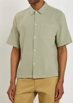 Woven cotton shirt