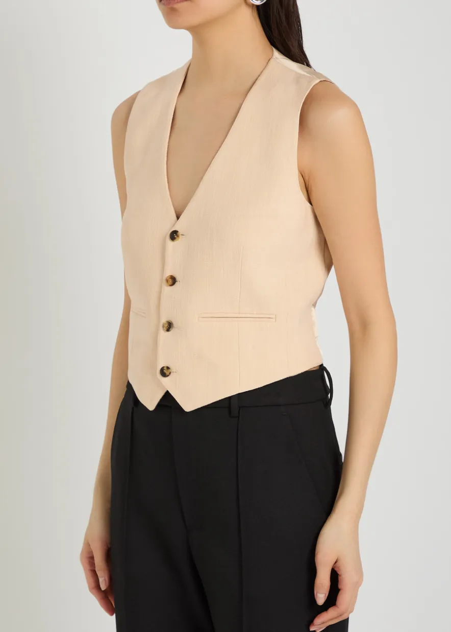 Woven waistcoat