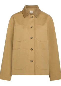 Wyatt suede and cotton jacket