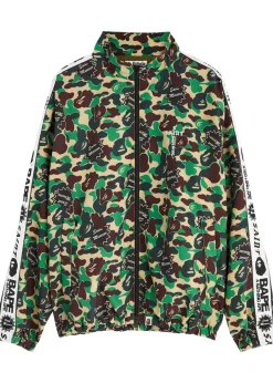 X A Bathing Ape printed nylon track jacket