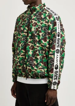 X A Bathing Ape printed nylon track jacket