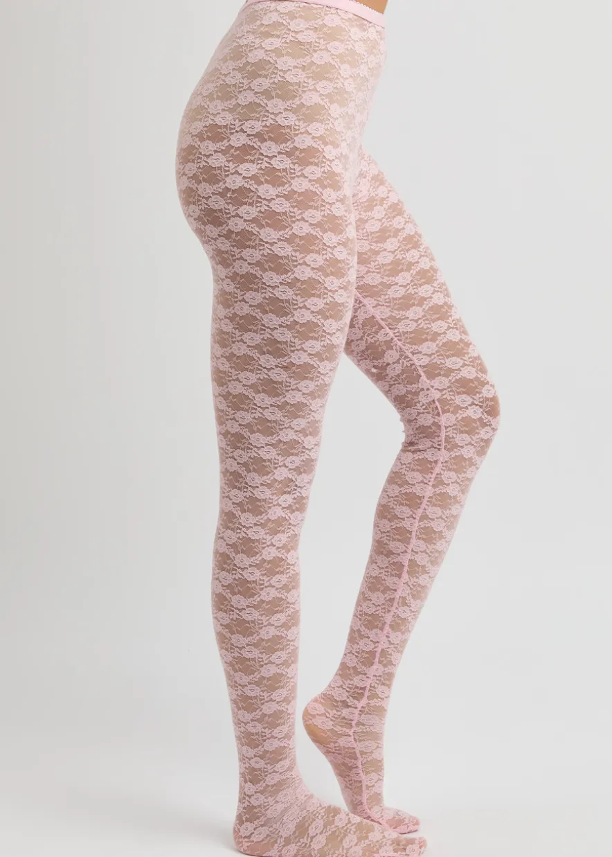 X Christopher Kane lace tights