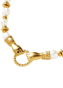 X Harris Reed In Good Hands beaded necklace