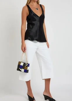 X Maria McManus satin top