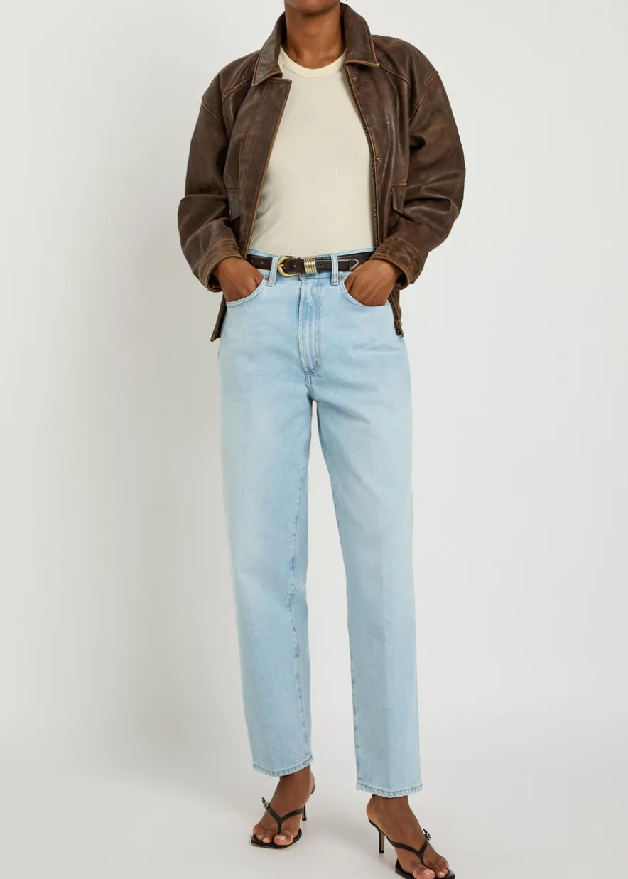 x Maria McManus 80s tapered-leg jeans