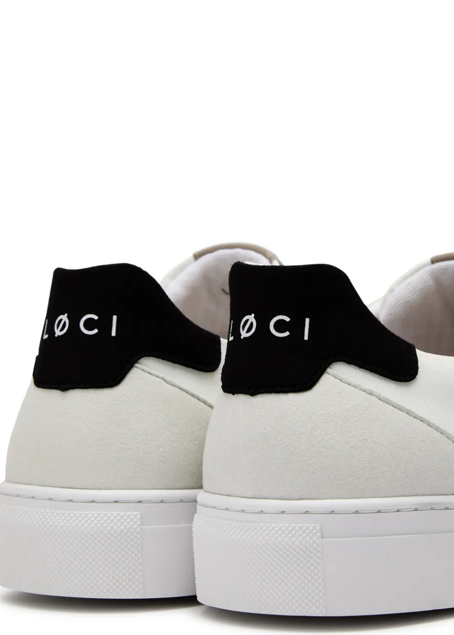 X Stylist Classic panelled canvas sneakers
