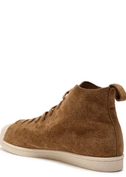 X Wales Bonner Superstar brushed suede sneakers