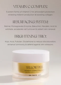 Yellow Peel Pigment Correcting Mask