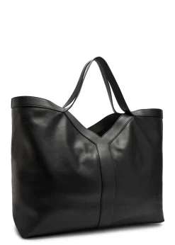 Y Maxi leather tote bag