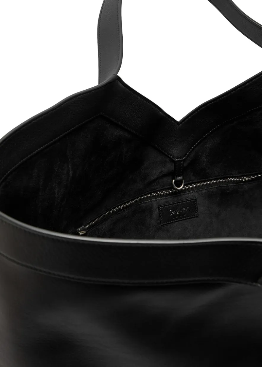 Y Maxi leather tote bag