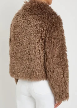 Zaylee faux fur jacket