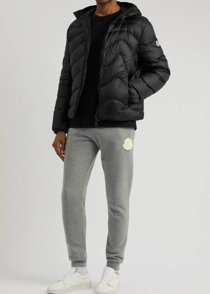 Zephyros quilted shell jacket