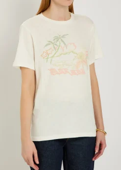 Zewel printed cotton T-shirt