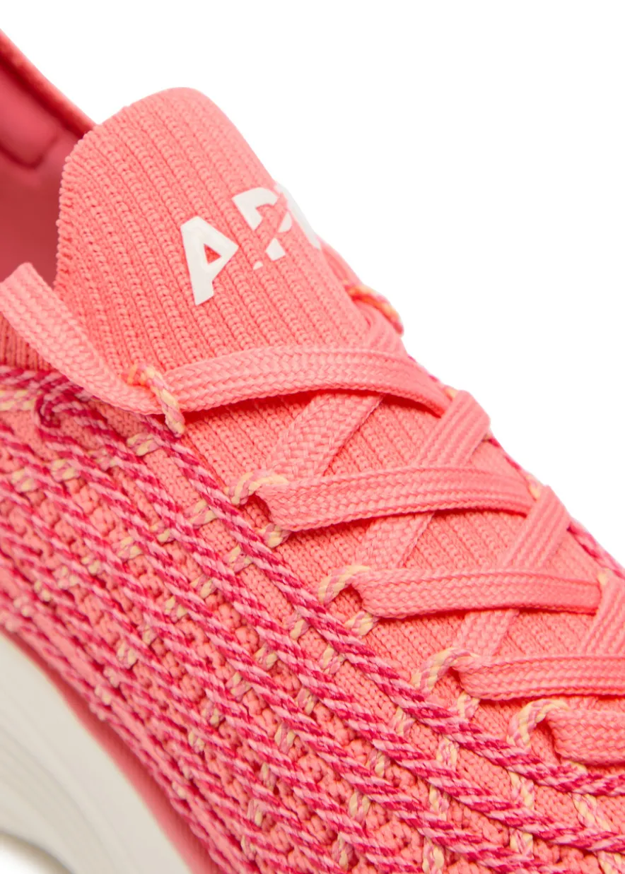 Zipline embroidered knitted sneakers